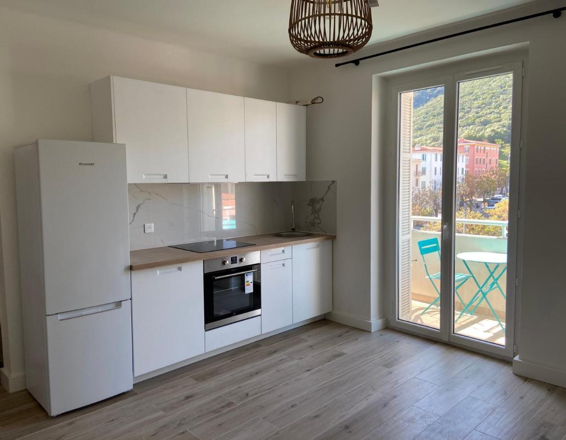 Ajaccio Magnifique T2 Neuf 40M2 Avec Balcon Au Trottel 4 Couchages Wifi Clim Parking Plage A Pieds 100M Ngoại thất bức ảnh